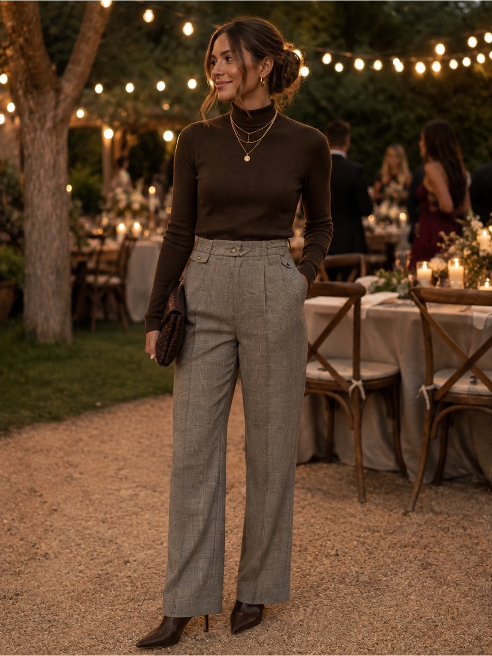 Classic Ralph Lauren Plaid Dress Pants
